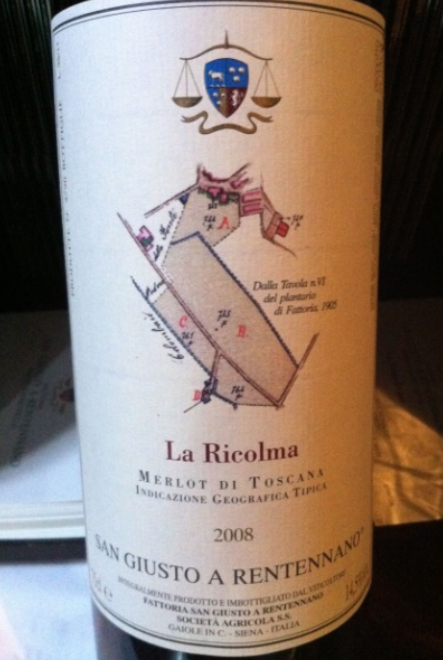 San Giusto a Rentennano La Ricolma 2008