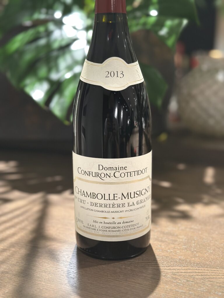 Chambolle-Musigny 1er Cru Derrière La Grange 2013 Domaine Confuron-Cotetidot